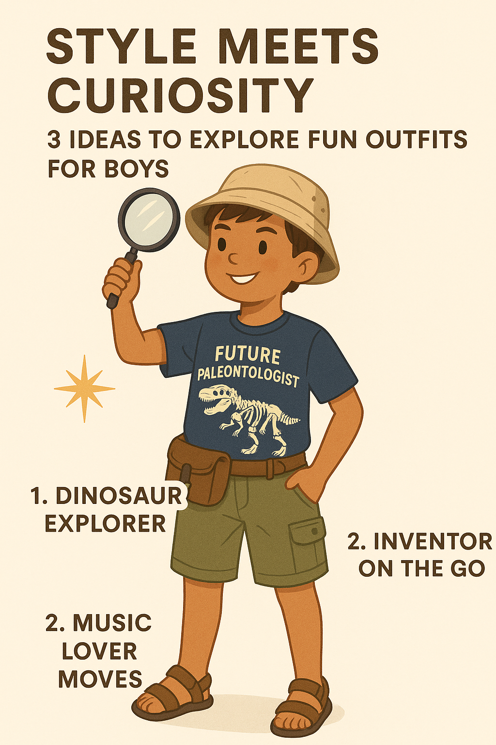 Style Meets Imagination: 3 Outfit Ideas to Spark Curiosity in Boys