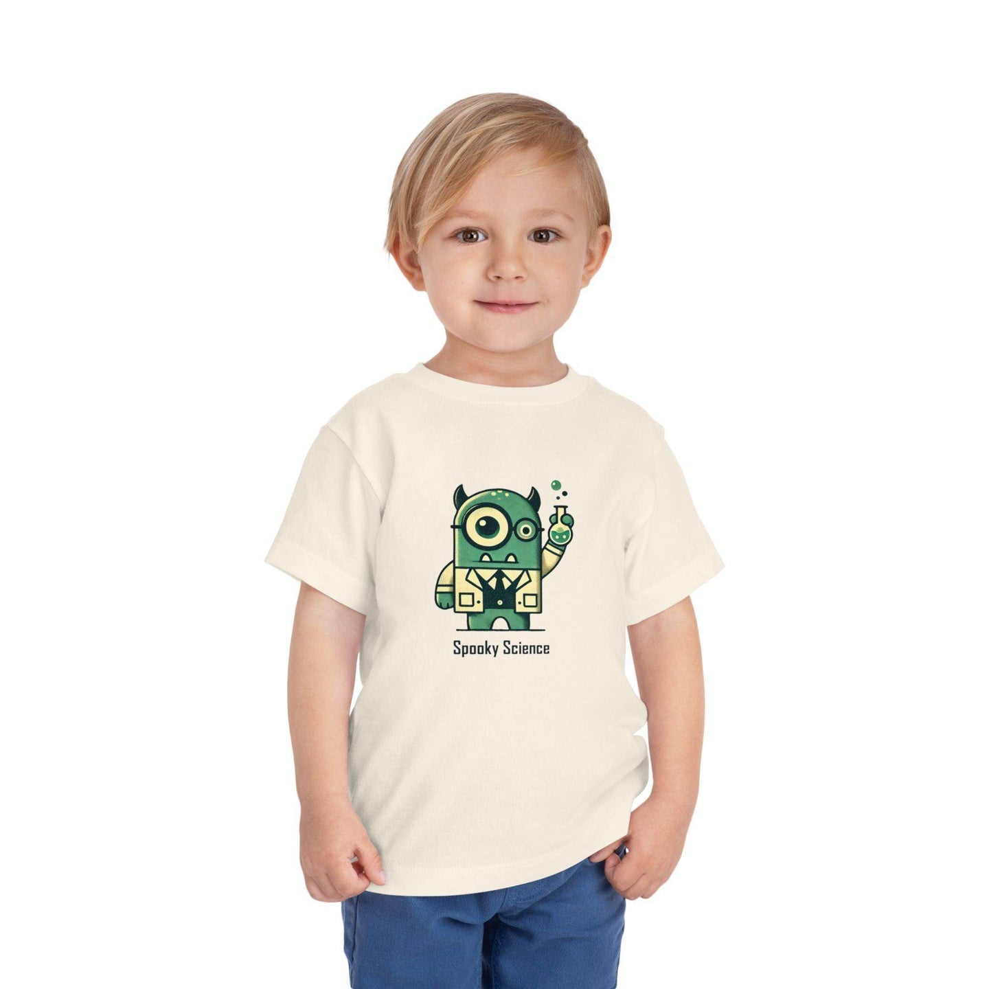 Spooky Science - Monster - Toddler Short Sleeve - Brightsee