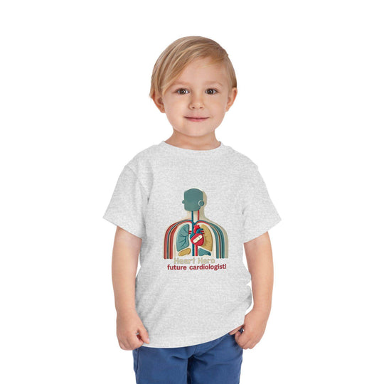 Future Cardiologist - Heart Bandage - Toddler Short Sleeve - Brightsee