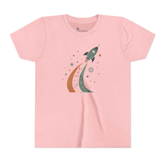 Math Spaceship - Youth Short Sleeve - Brightsee