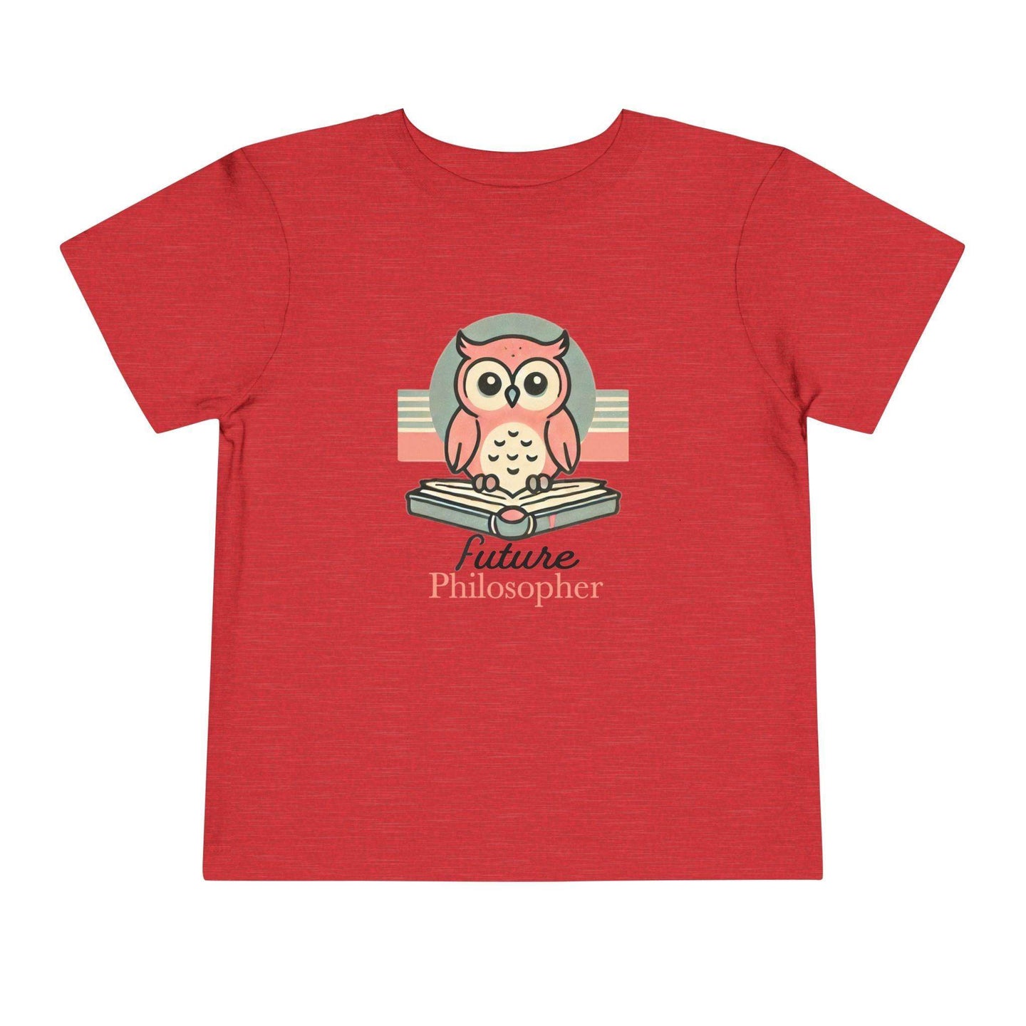 Future Philosopher Owl - Toddler Short Sleeve - Brightsee