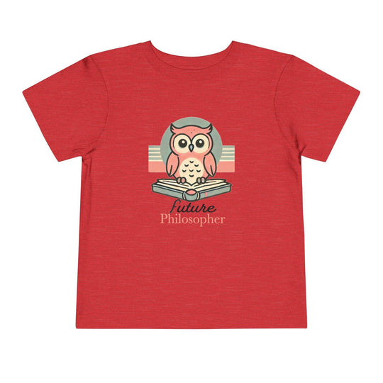 Future Philosopher Owl - Toddler Short Sleeve - Brightsee