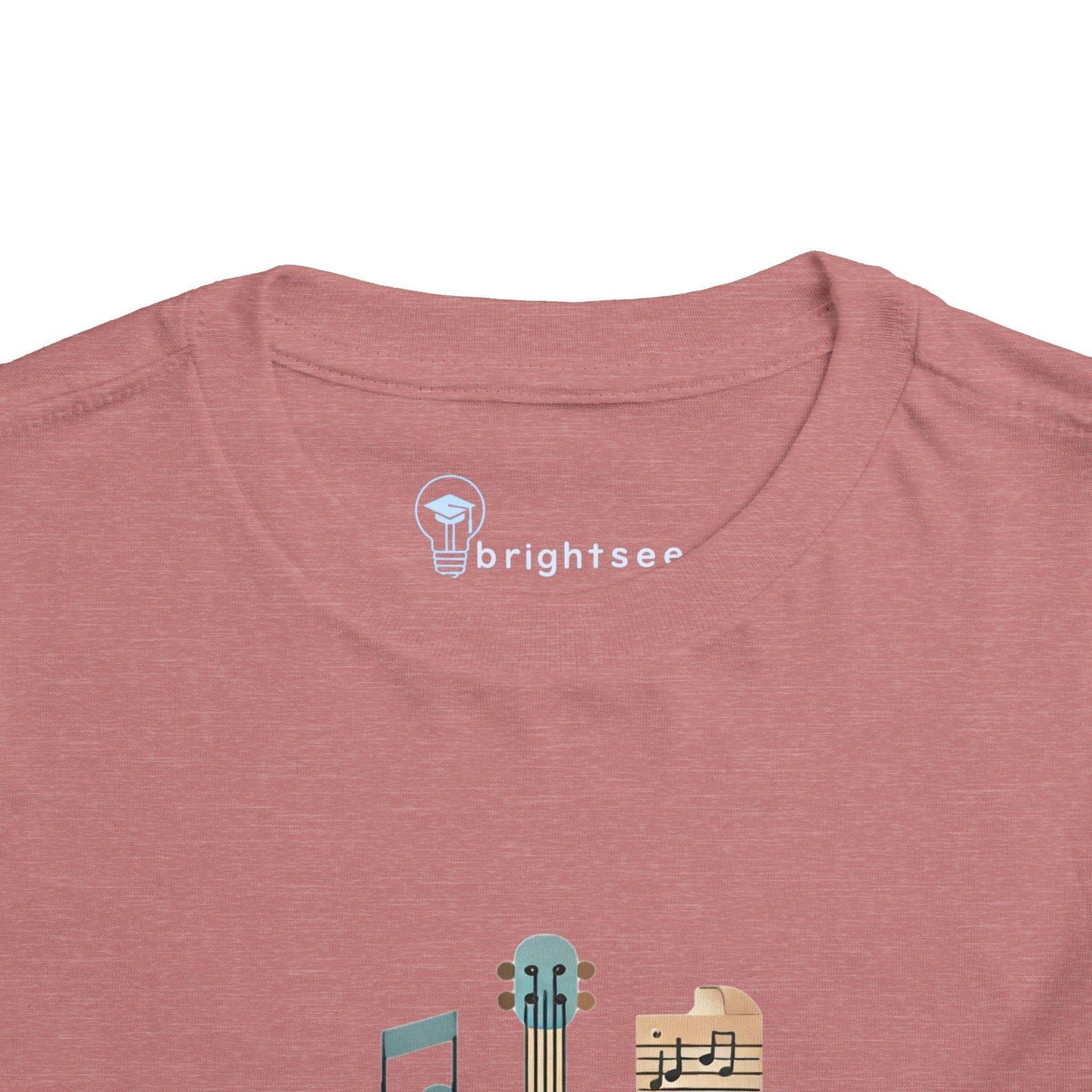 Future Musician Guitar Note - Toddler Short Sleeve - Brightsee