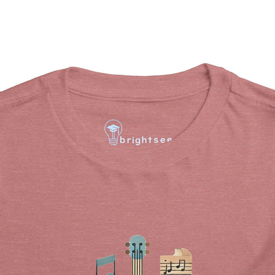Future Musician Guitar Note - Toddler Short Sleeve - Brightsee