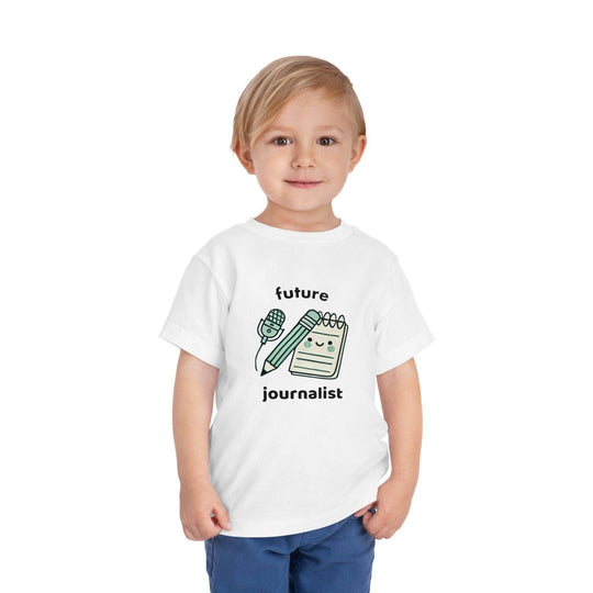 Future Journalist Cute - Toddler Short Sleeve - Brightsee