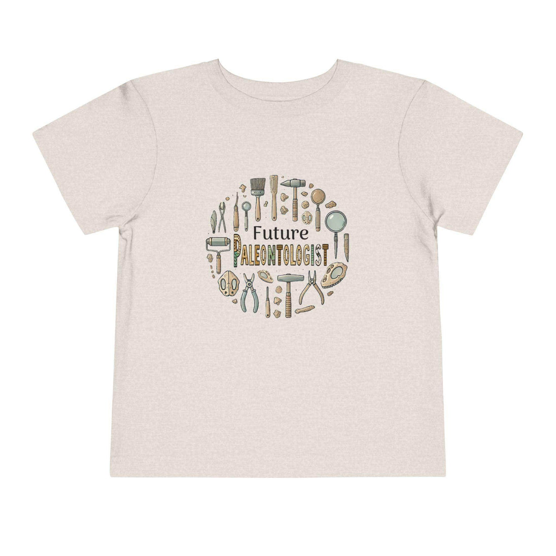 Future Paleontologist Circle - Toddler Short Sleeve - Brightsee