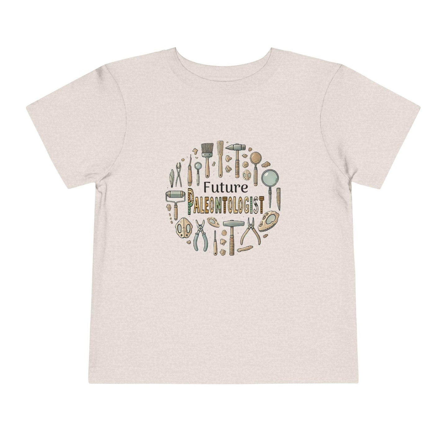 Future Paleontologist Circle - Toddler Short Sleeve - Brightsee