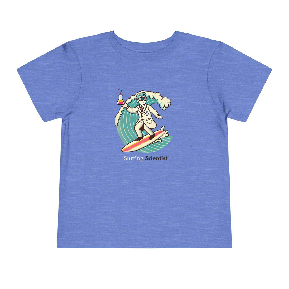 Surfing Scientist - Toddler Short Sleeve - Brightsee