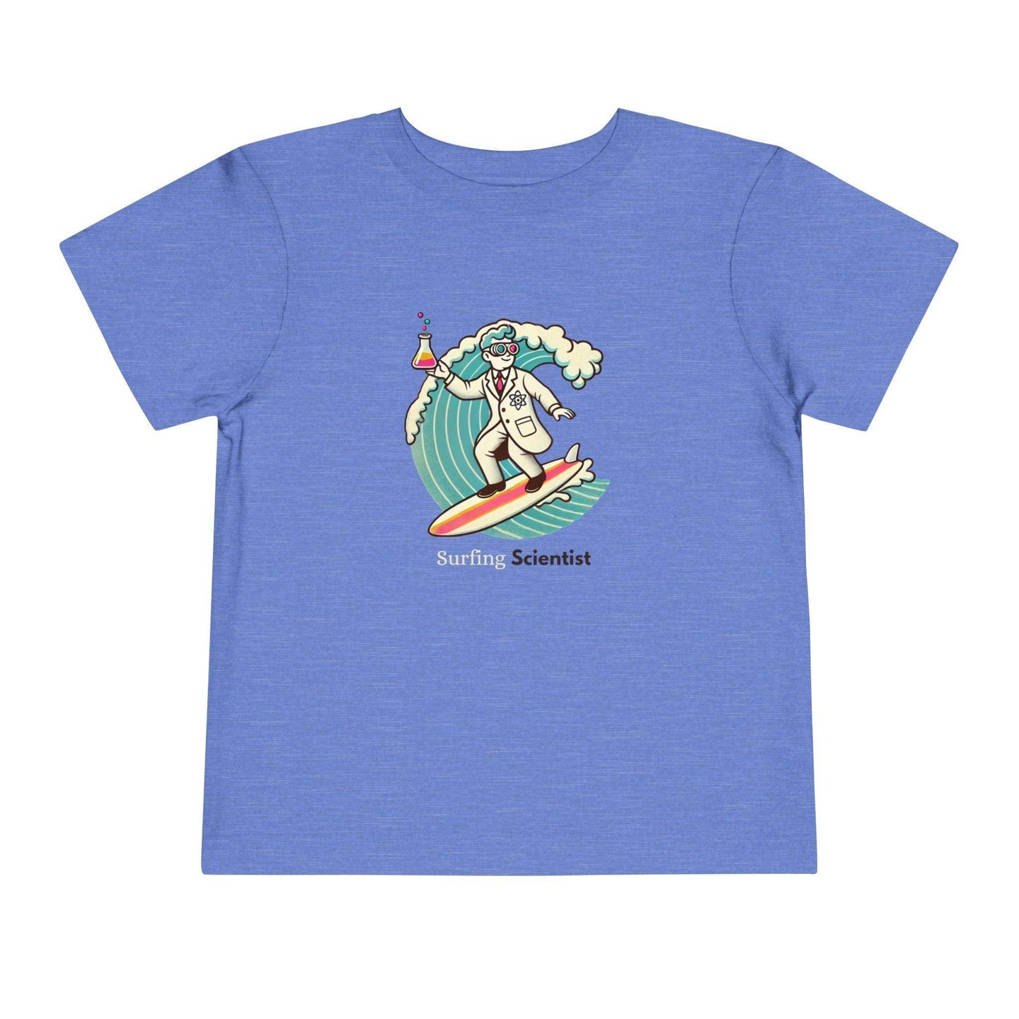 Surfing Scientist - Toddler Short Sleeve - Brightsee