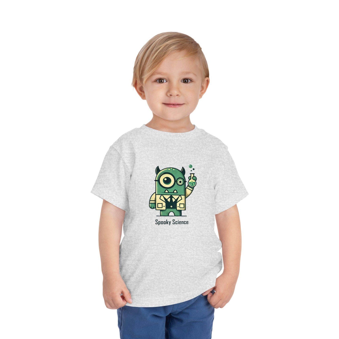Spooky Science - Monster - Toddler Short Sleeve - Brightsee