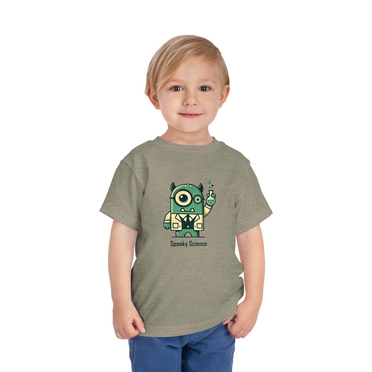 Spooky Science - Monster - Toddler Short Sleeve - Brightsee