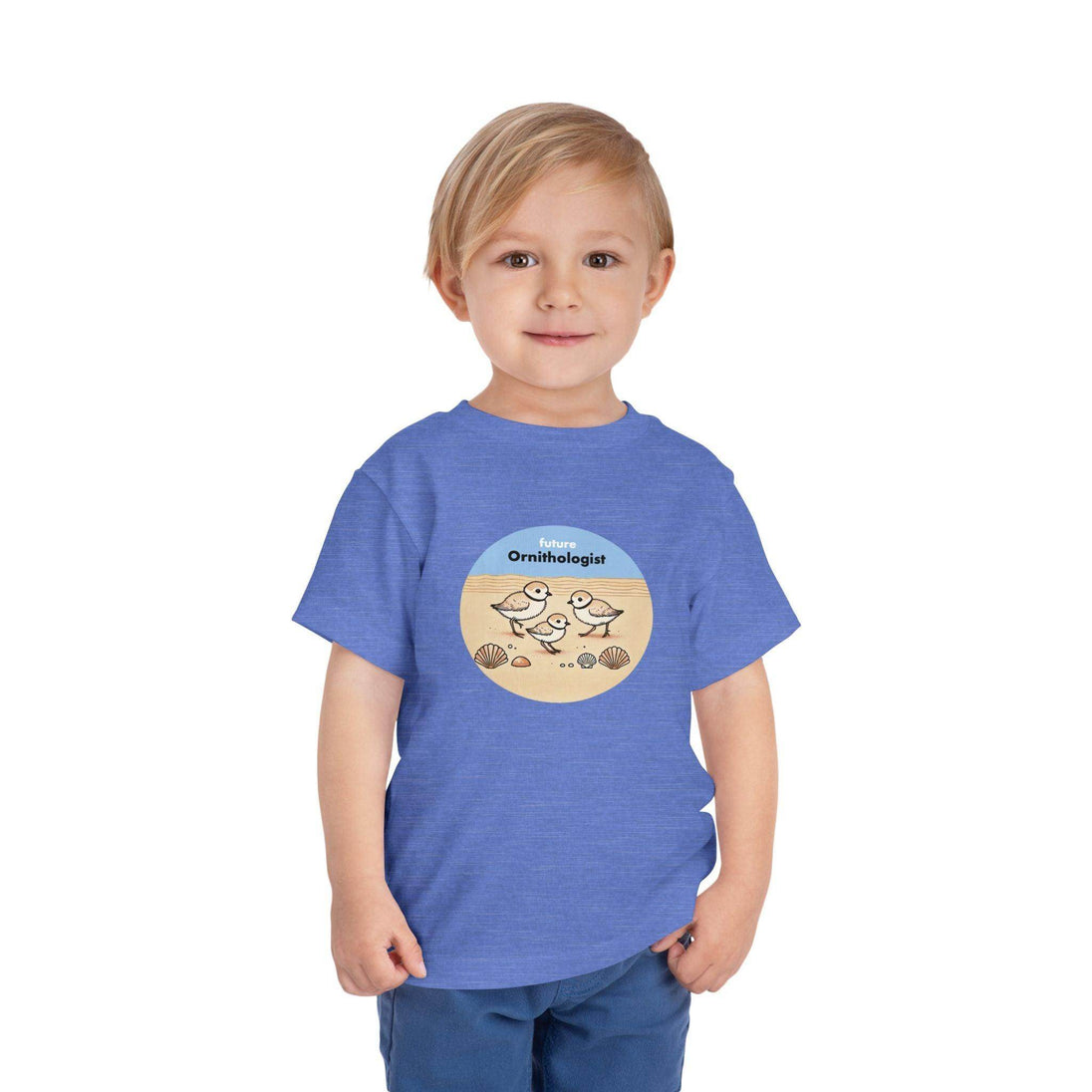 Future Ornithologist Plover - Toddler Short Sleeve - Brightsee