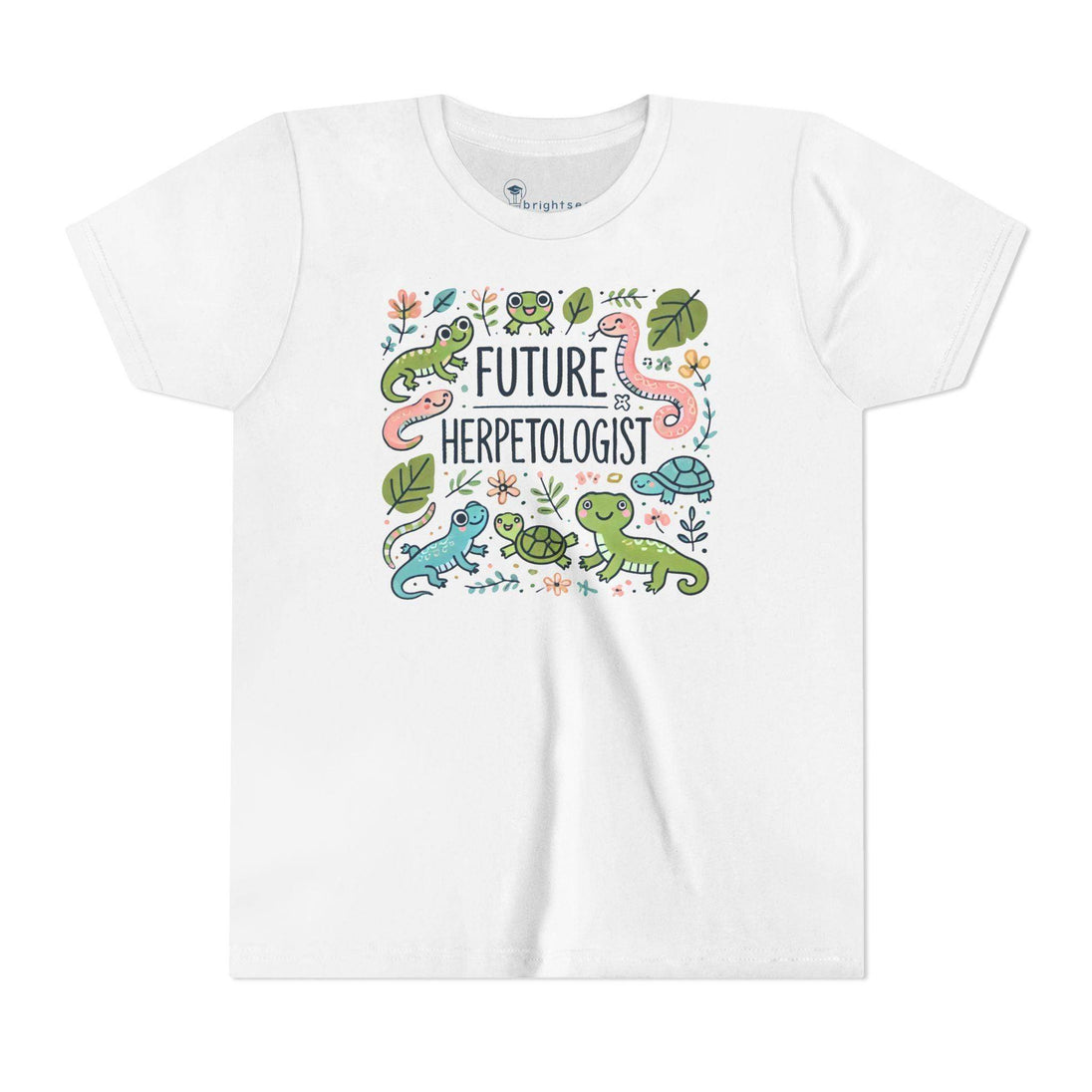 Future Herpetologist Cute - Youth Short Sleeve - Brightsee