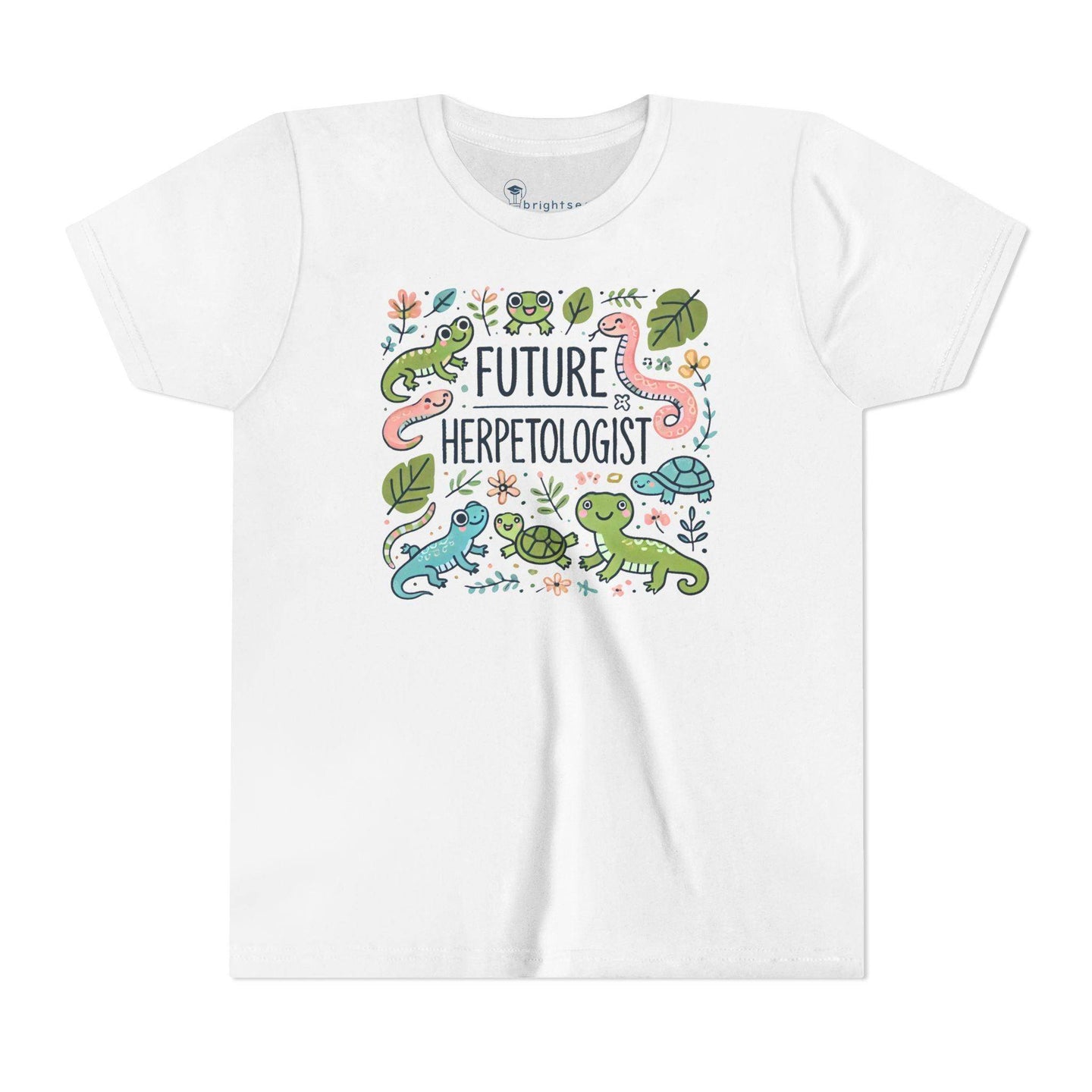 Future Herpetologist Cute - Youth Short Sleeve - Brightsee