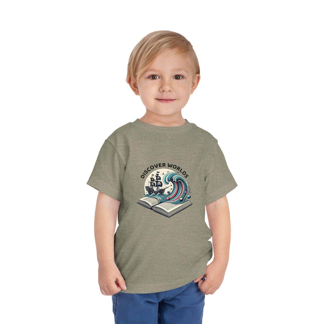 Discover Worlds - Pirate Ship - Toddler Short Sleeve - Brightsee