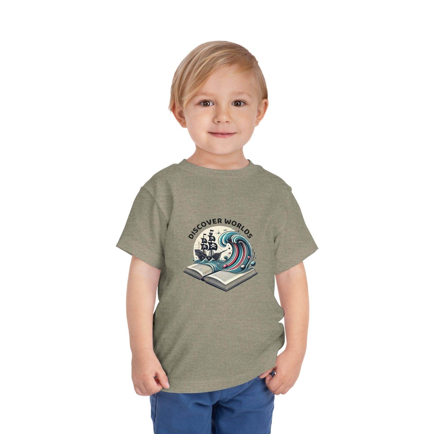 Discover Worlds - Pirate Ship - Toddler Short Sleeve - Brightsee