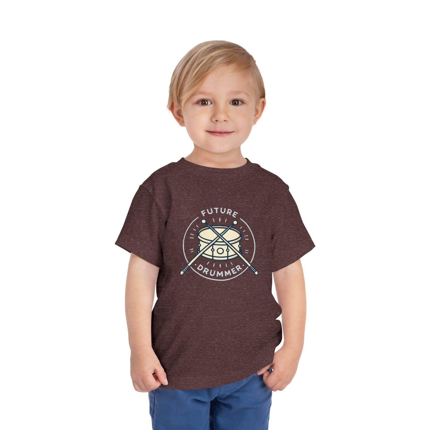 Future Drummer - Toddler Short Sleeve - Brightsee
