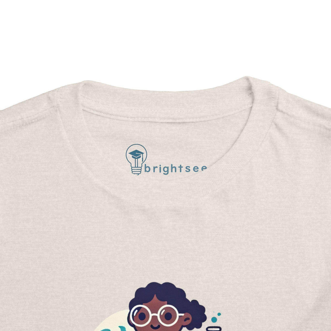Surfing Scientist Girl - Toddler Short Sleeve - Brightsee