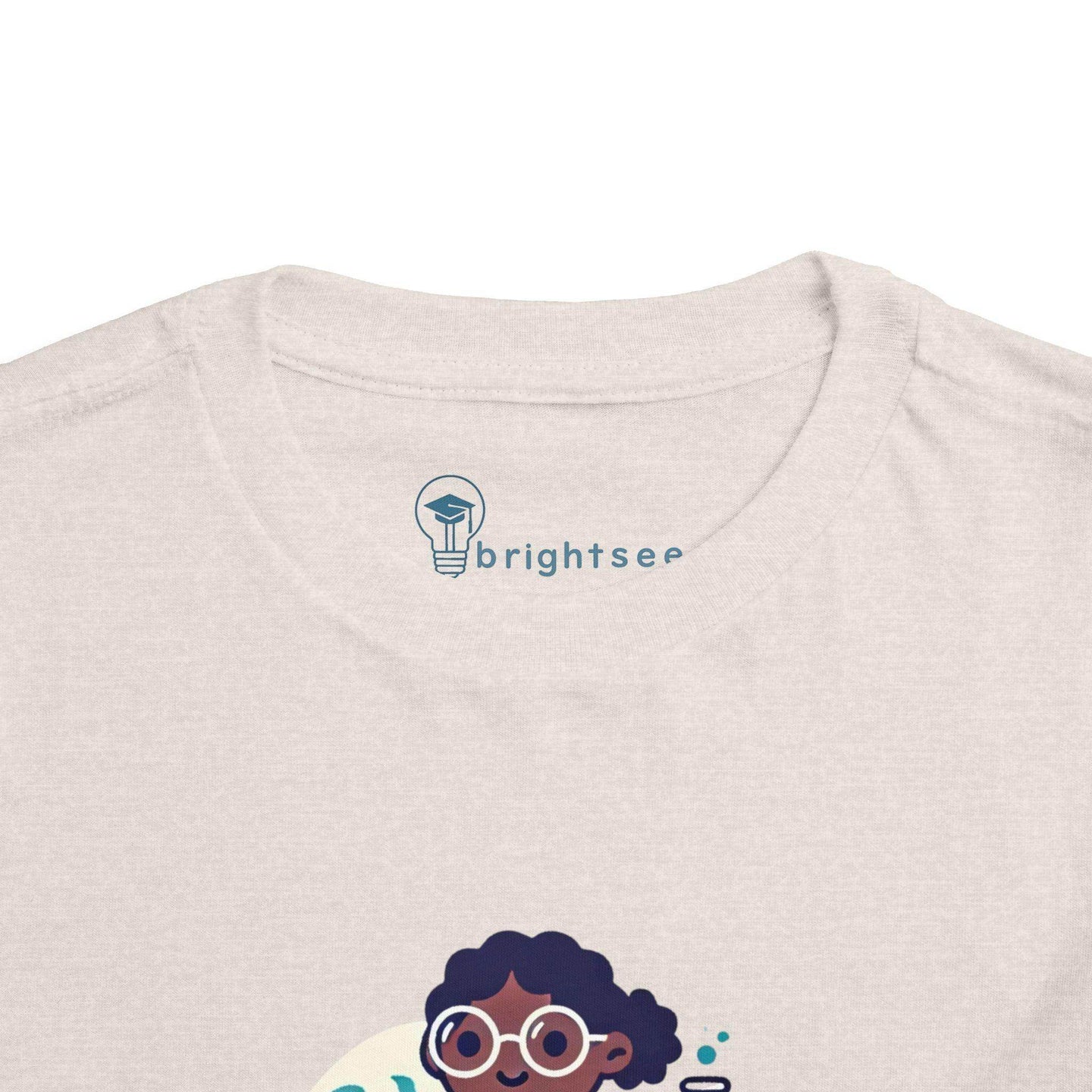Surfing Scientist Girl - Toddler Short Sleeve - Brightsee