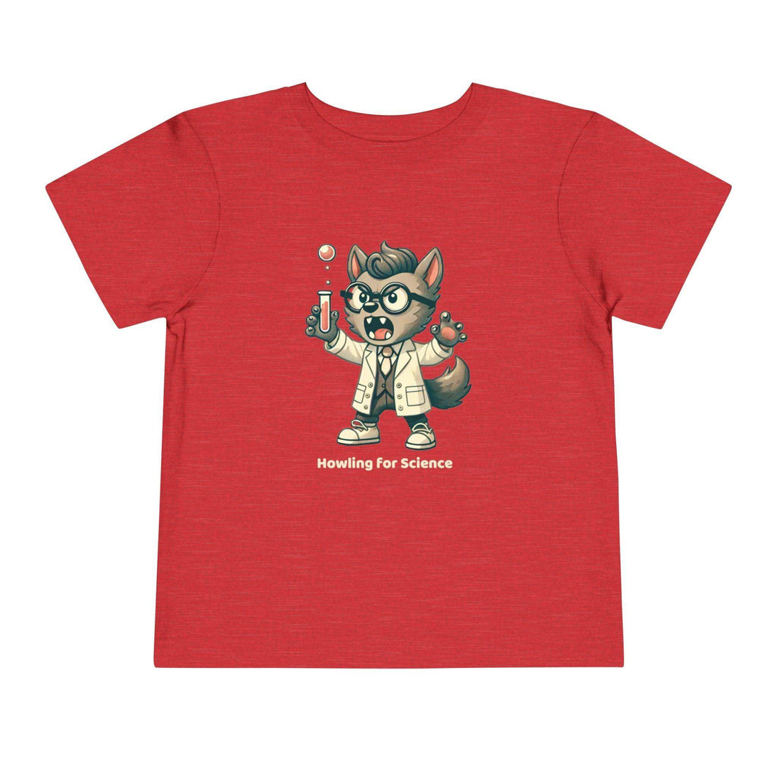 Howling for Science - Toddler Short Sleeve - Brightsee