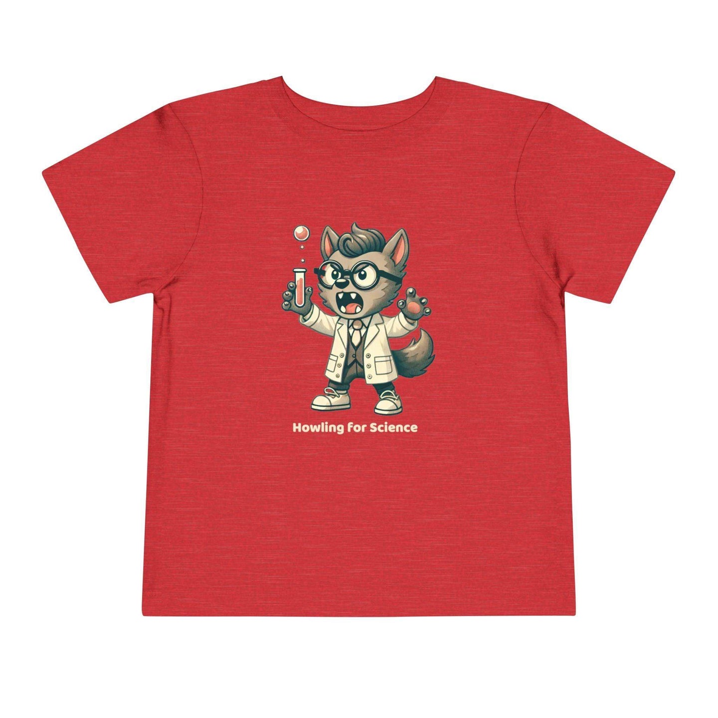 Howling for Science - Toddler Short Sleeve - Brightsee