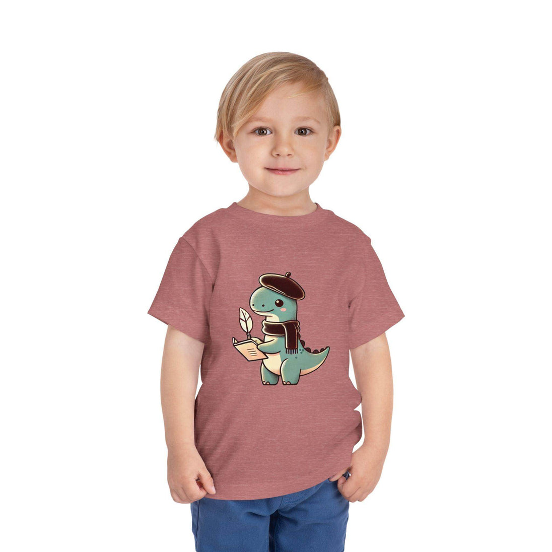 Dinosaur Author - Toddler Short Sleeve - Brightsee