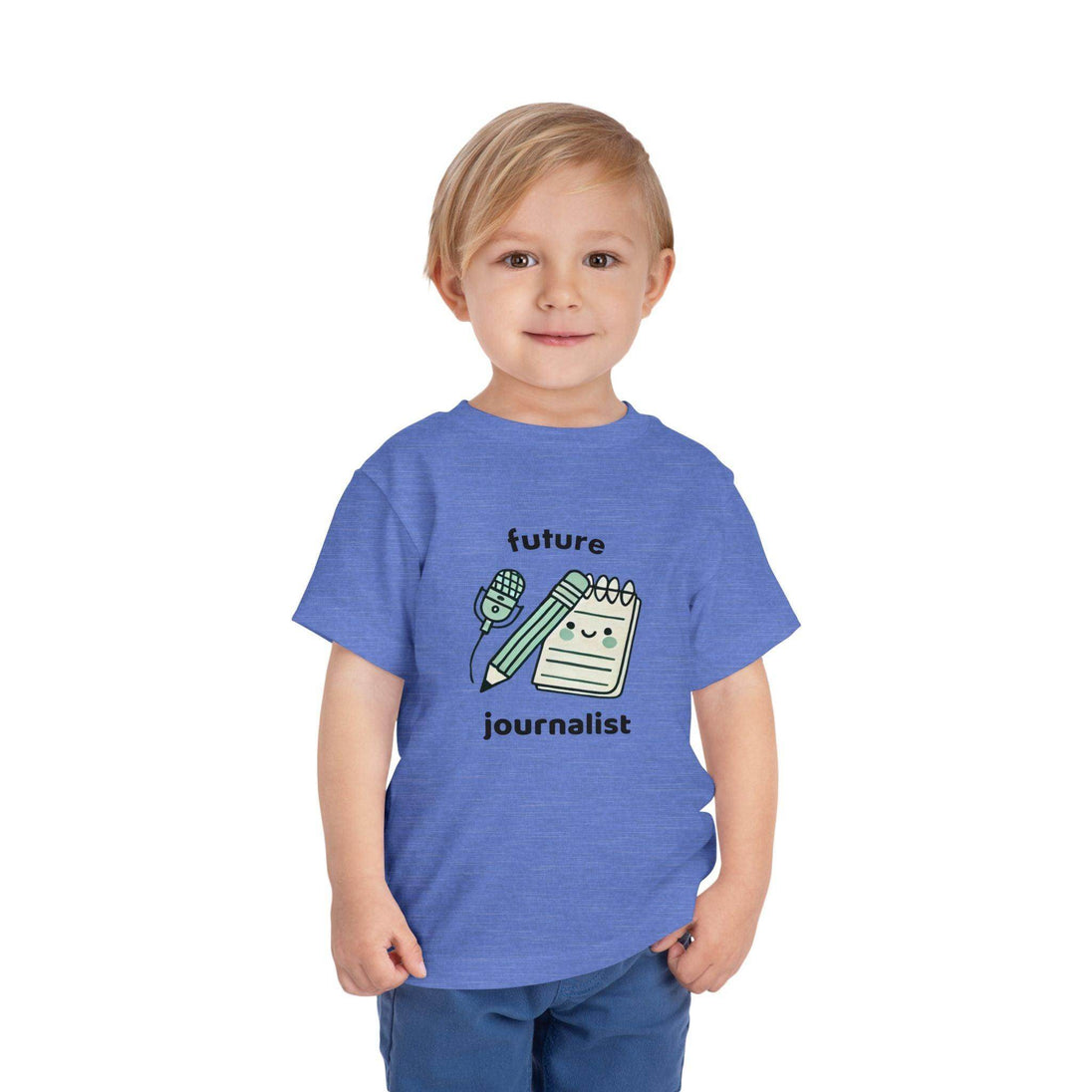 Future Journalist Cute - Toddler Short Sleeve - Brightsee