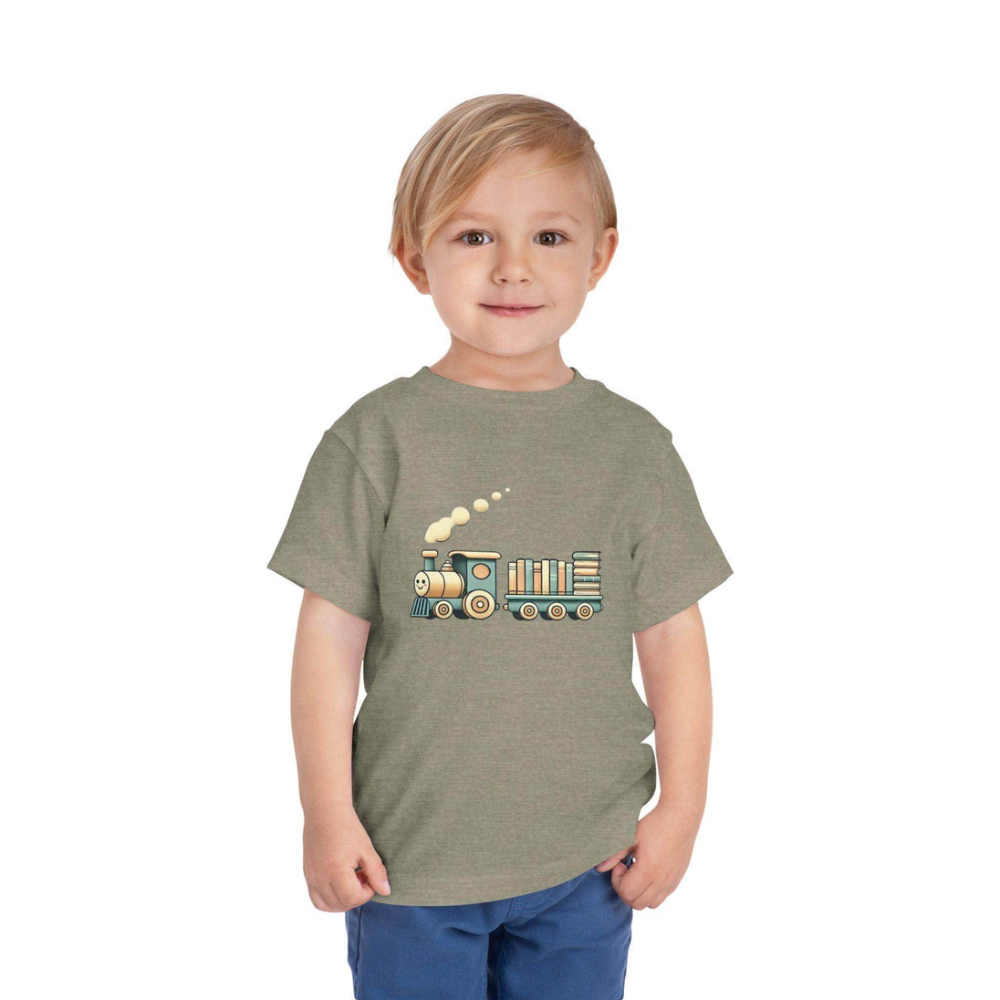 Train Book Delivery - Toddler Short Sleeve - Brightsee