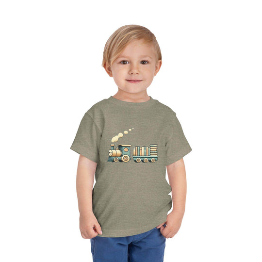 Train Book Delivery - Toddler Short Sleeve - Brightsee