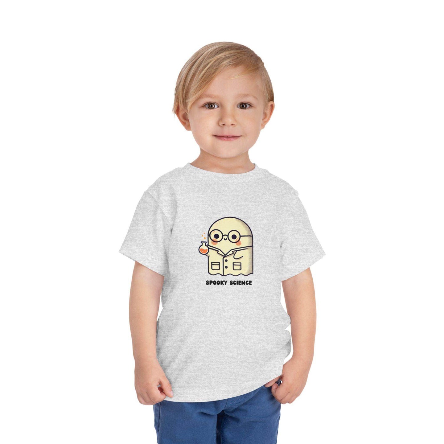 Spooky Science Ghost - Toddler Short Sleeve - Brightsee