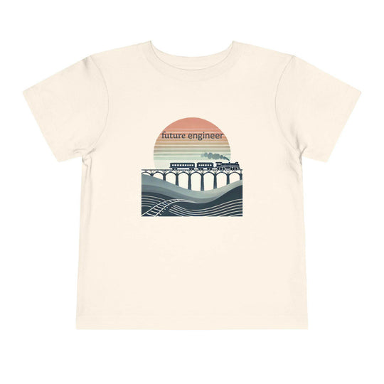 Future Engineer Train - Toddler Short Sleeve - Brightsee