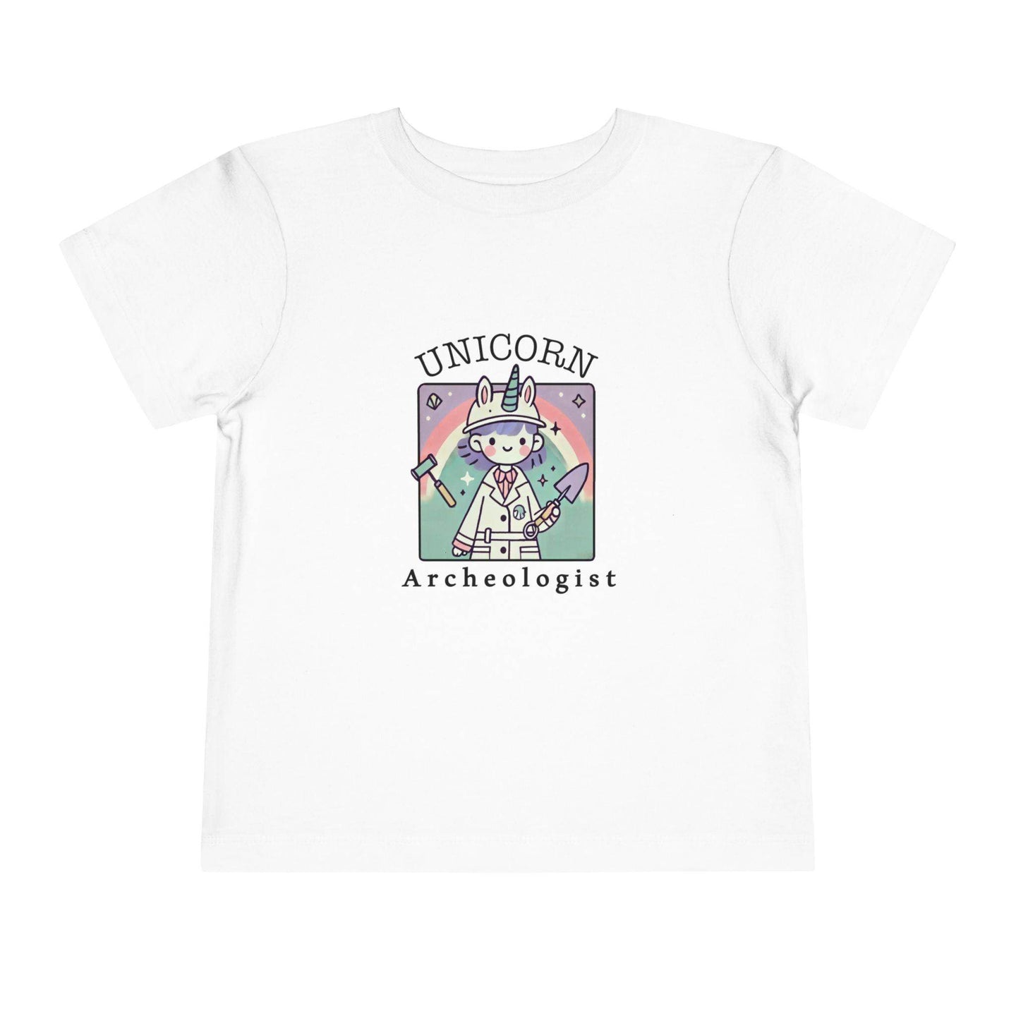 Unicorn Archeologist - Toddler Short Sleeve - Brightsee