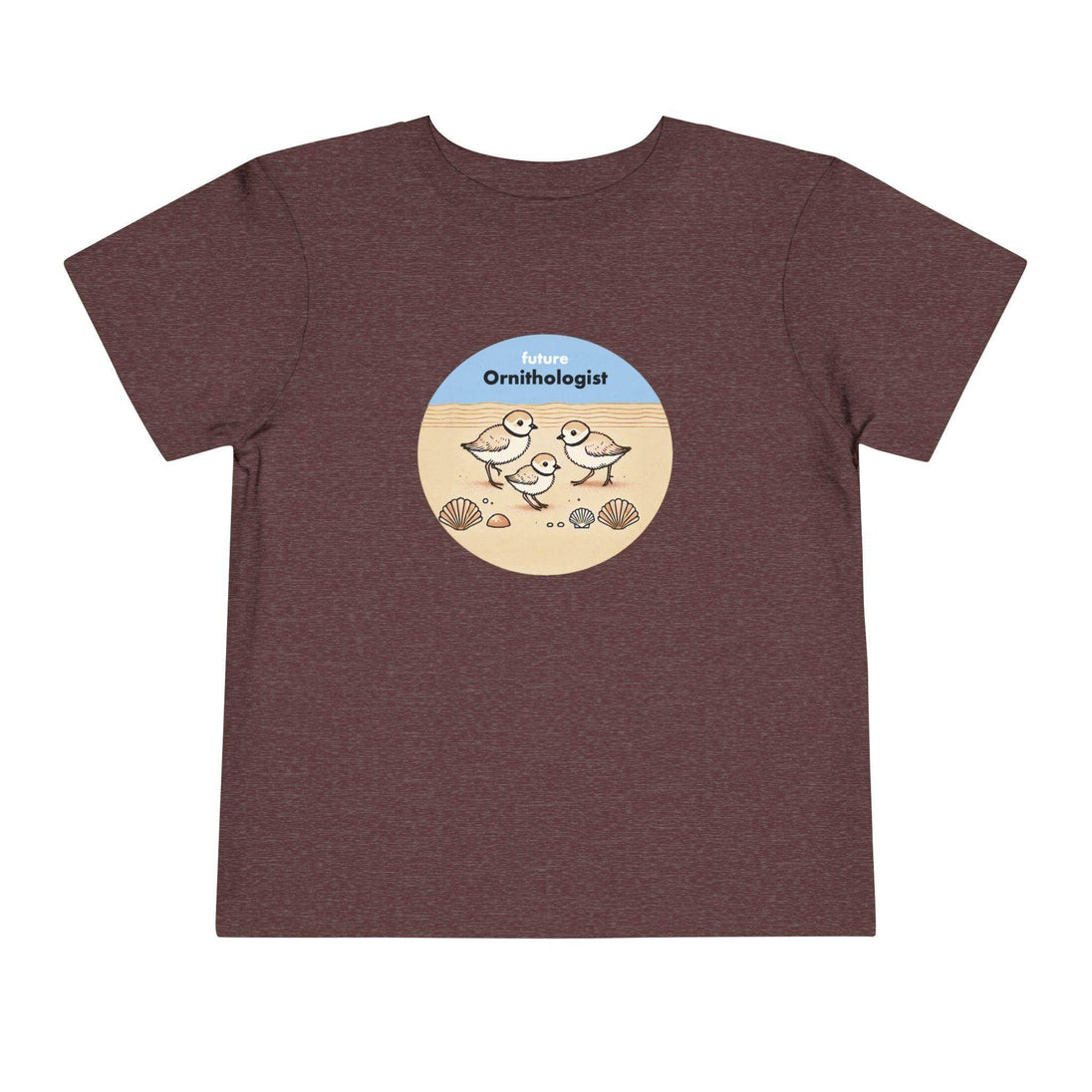 Future Ornithologist Plover - Toddler Short Sleeve - Brightsee