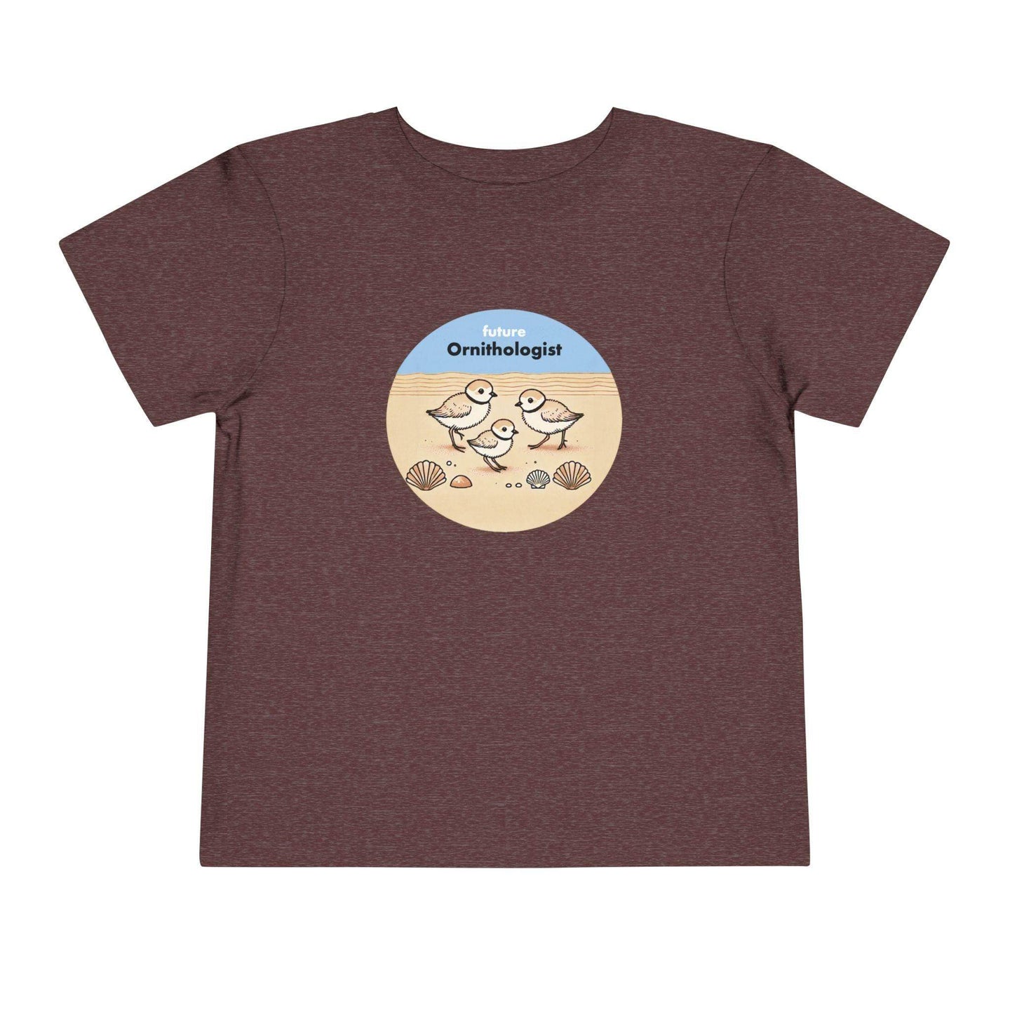 Future Ornithologist Plover - Toddler Short Sleeve - Brightsee