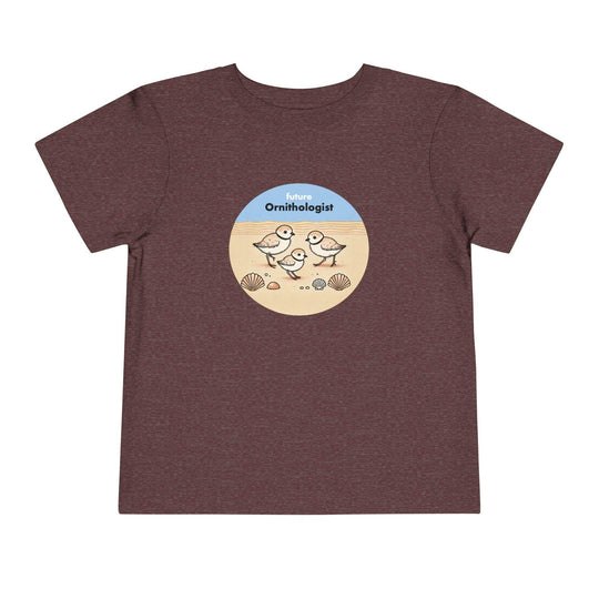 Future Ornithologist Plover - Toddler Short Sleeve - Brightsee