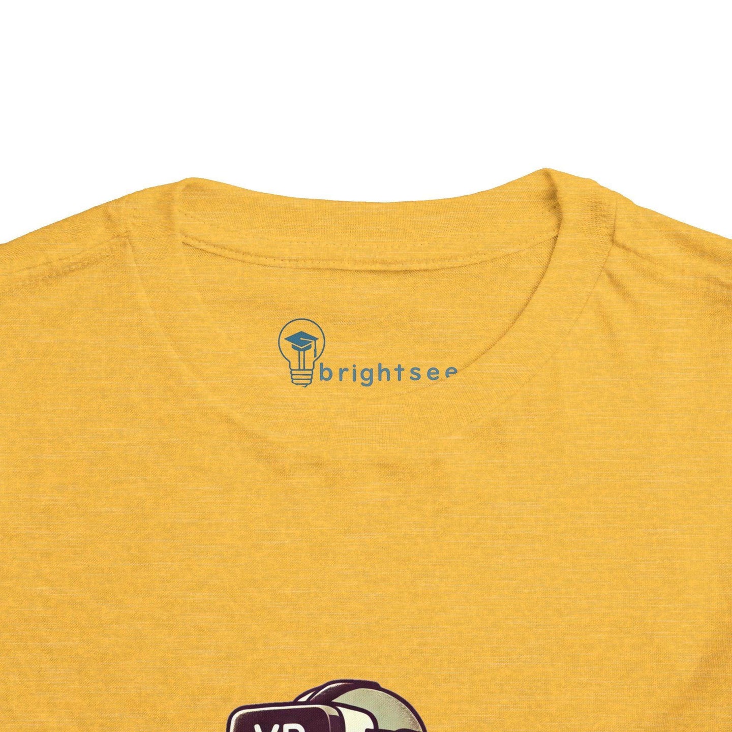 VR Dinosaur - Toddler Short Sleeve Tee - Brightsee
