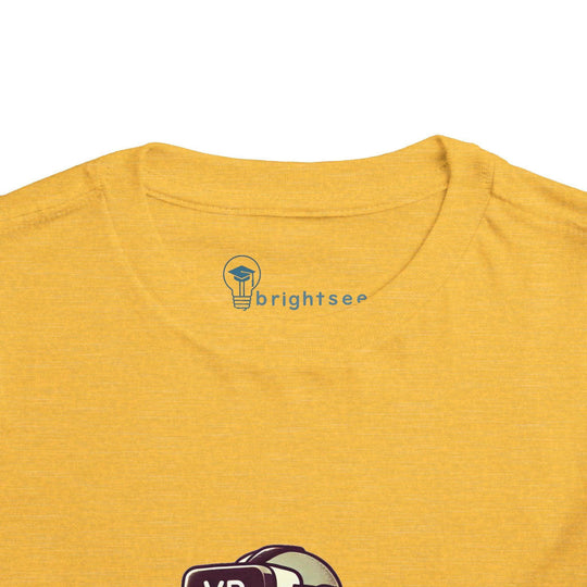 VR Dinosaur - Toddler Short Sleeve Tee - Brightsee
