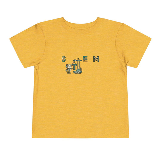 STEM Builder Crane - Toddler Short Sleeve - Brightsee