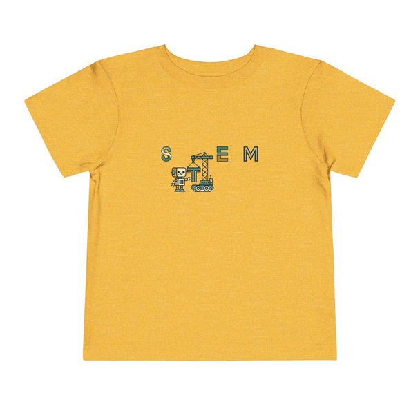 STEM Builder Crane - Toddler Short Sleeve - Brightsee