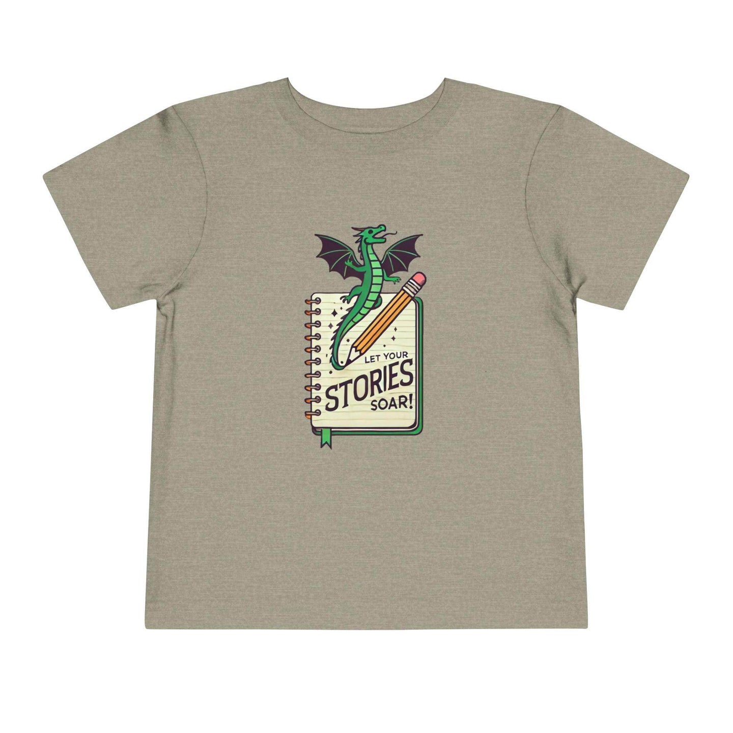 Let Your Stories Soar - Dragon - Toddler Short Sleeve - Brightsee