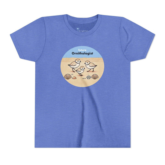 Future Ornithologist Plover - Youth Short Sleeve - Brightsee