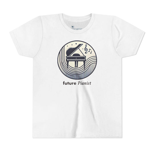 Future Pianist - Youth Short Sleeve - Brightsee