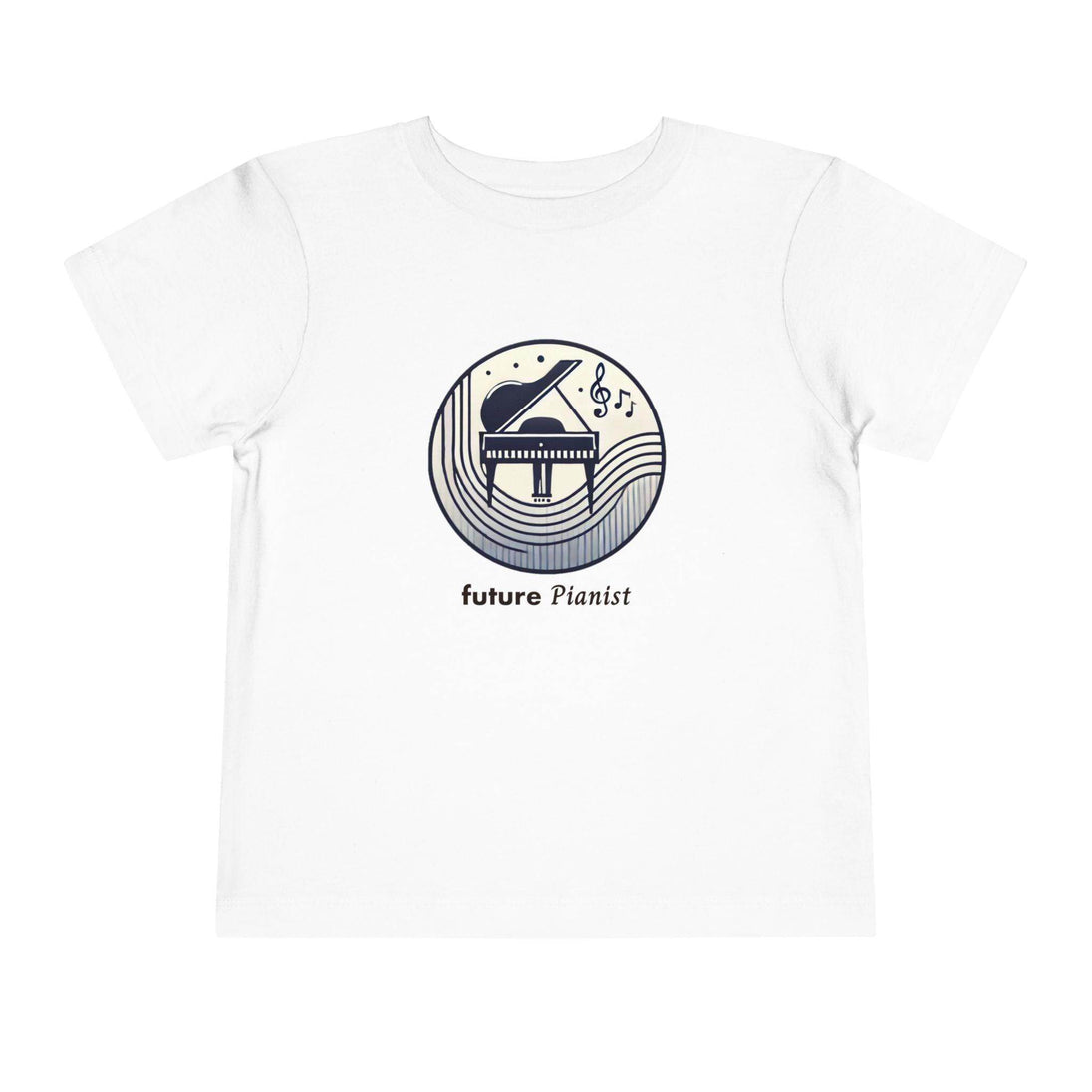 Future Pianist - Toddler Short Sleeve - Brightsee