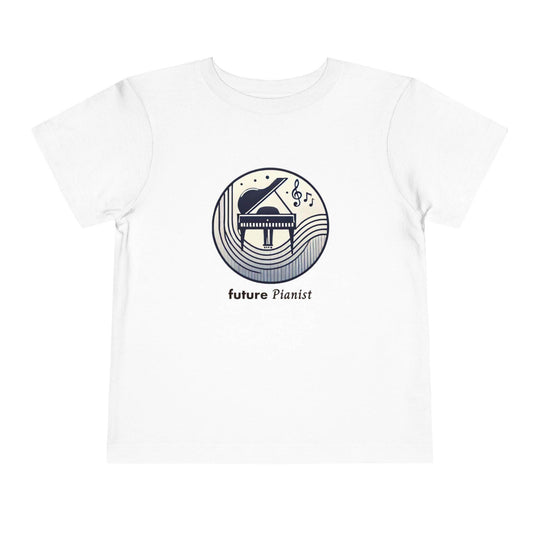 Future Pianist - Toddler Short Sleeve - Brightsee