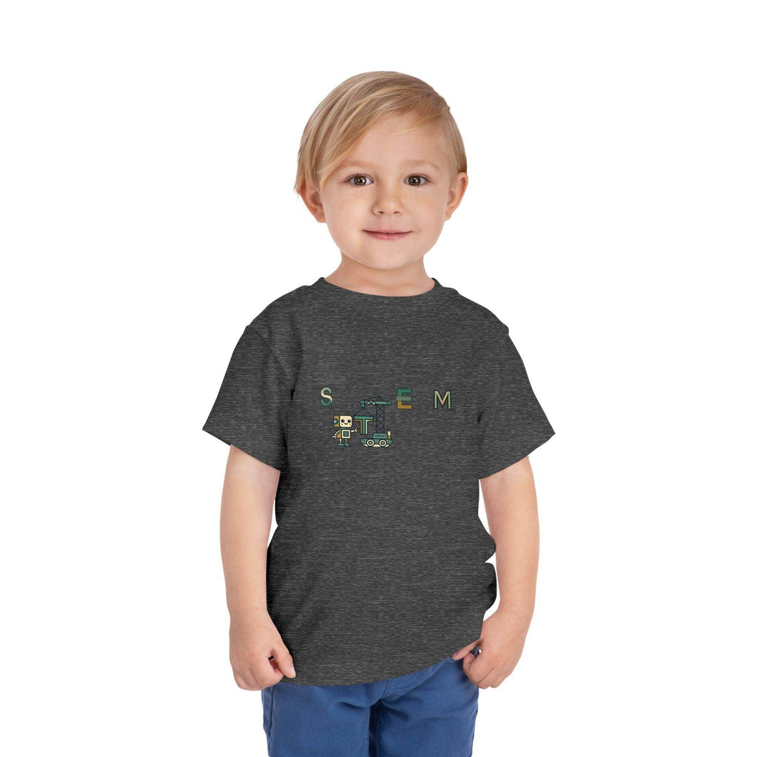 STEM Builder Crane - Toddler Short Sleeve - Brightsee