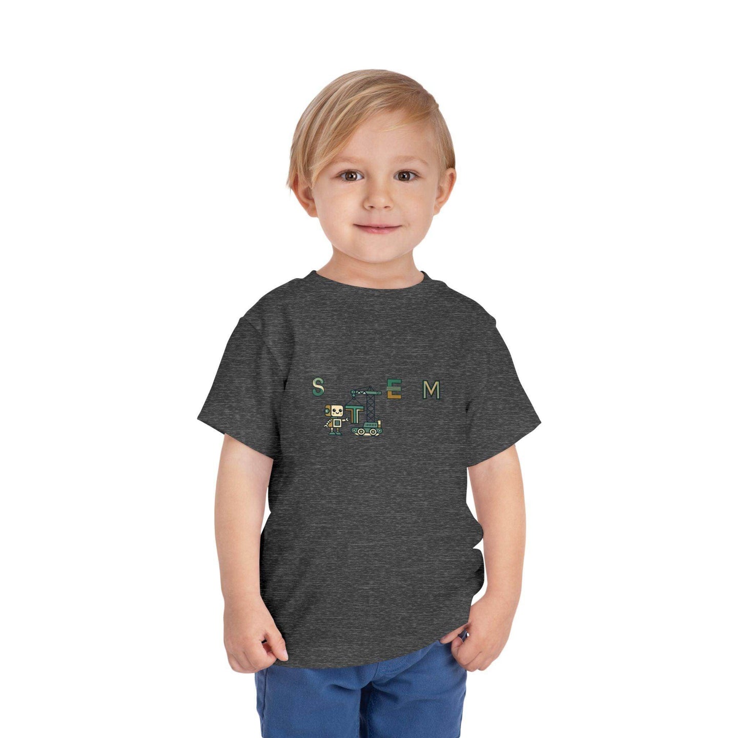 STEM Builder Crane - Toddler Short Sleeve - Brightsee