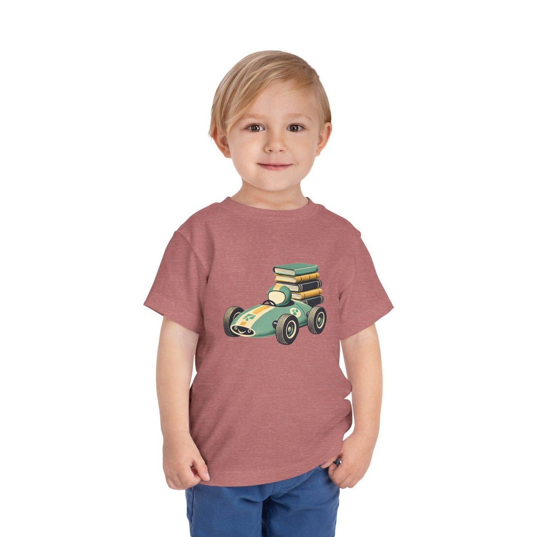 Book Delivery Race Car - Toddler Short Sleeve - Brightsee