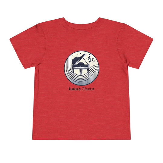 Future Pianist - Toddler Short Sleeve - Brightsee