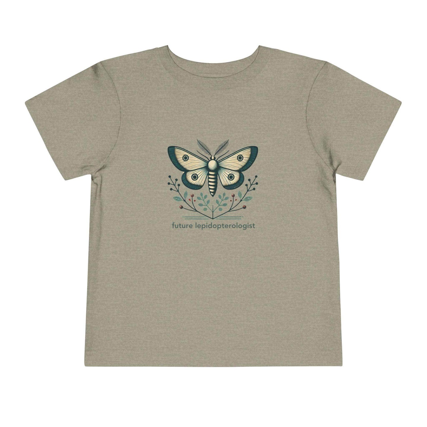 Future Lepidopterologist Moth - Toddler Short Sleeve - Brightsee