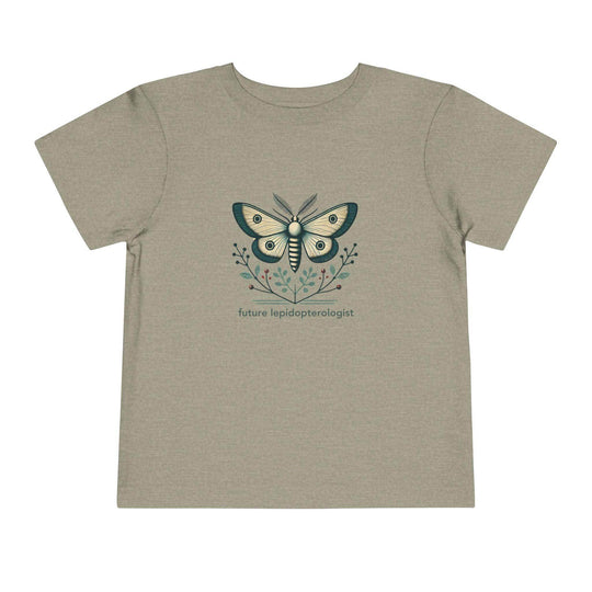 Future Lepidopterologist Moth - Toddler Short Sleeve - Brightsee